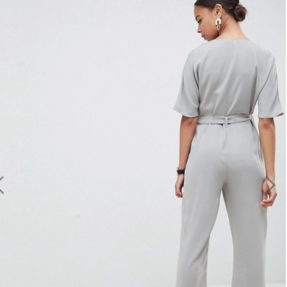 ASOS Jumpsuit With Self Belt - Picture 2 of 2